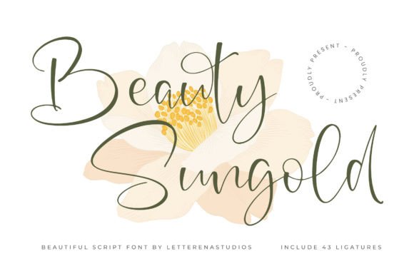 Beauty Sungold: A Designer’s Review of This Elegant Script Typeface