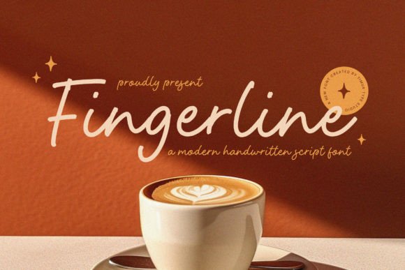 Fingerline: The Handwritten Typeface for Polished Brand Identity