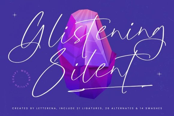 Glistening Silent: A Web Designer’s Take on Luxury Script Typography