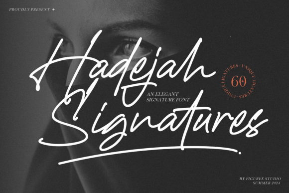 Hadejah Signature: A Refined Typeface for Editorial Elegance