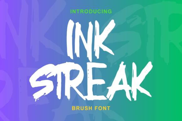 Ink Streak: The Creative Font for Scroll-Stopping Social Media Graphics
