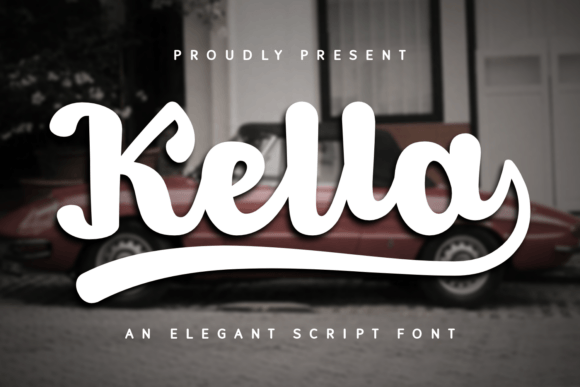 Kella Script Font: Bold Cursive Type for High-Impact Campaigns