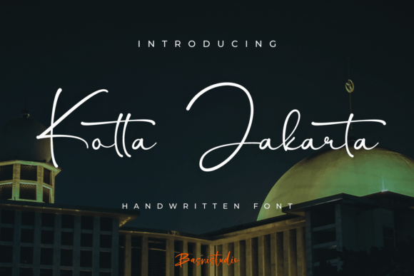 Kotta Jakarta: A Handwritten Typeface for Modern Editorial Design