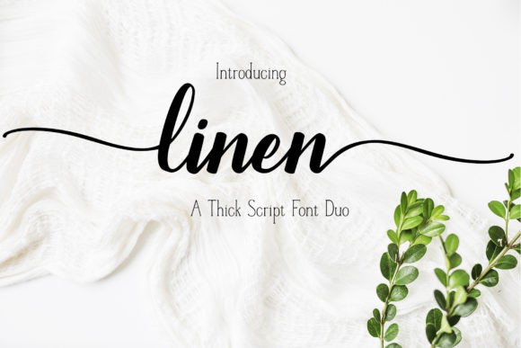 Linen Typeface: Elevating Editorial Design with Handmade Elegance