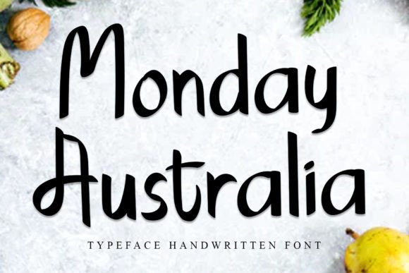 Monday Australia: Elevating Digital Brand Identity with Elegant Script Typography