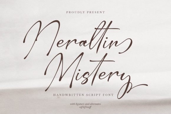 Neraltin Mistery Typeface Review for Handmade Brands
