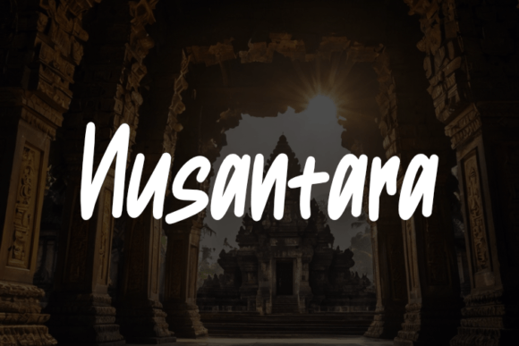 Nusantara Typeface: Elevate Handmade Brand Identity