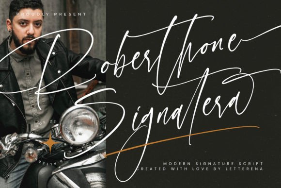 Roberthone Signatera: A Modern Script Font for Editorial Design