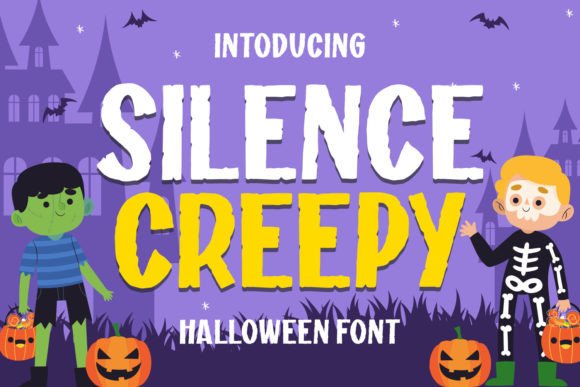 Silence Creepy Typeface Review: A Dark Display Font for Digital Brands