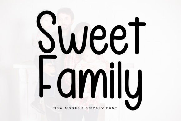 Sweet Family: A Modern Script Font for Elegant Editorial Design
