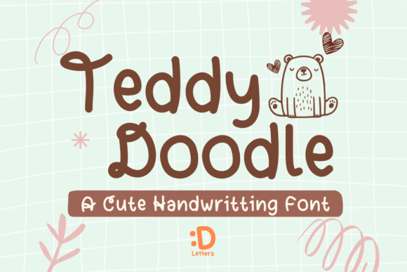 Teddy Doodle: A Playful Handwritten Typeface for Modern Editorial Design