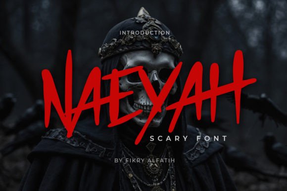 The Naeyah: A Bold Display Typeface for Editorial Impact