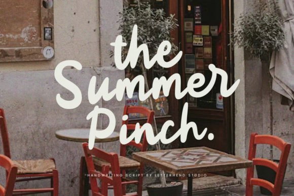 The Summer Pinch: A Handwritten Typeface for Modern Web Design