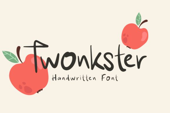 Twonkster Handwritten Font: Whimsical Typography for Crafters and Sellers