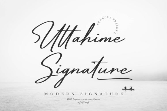 Uttahime: The Signature Typeface for Polished Brand Identity